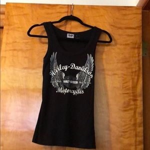 Harley Davidson robbed tank top